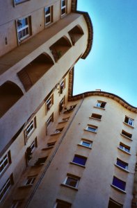 René Leynaud street building