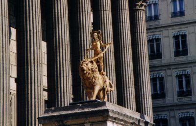 Lion au palais de justice